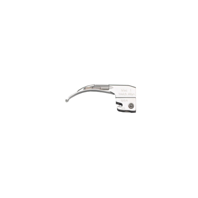 Welch Allyn Macintosh Standard Laryngoscope Blade, Lamp, Size 1, L89mm 69041