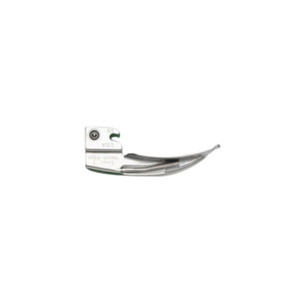 Welch Allyn English Macintosh Fiber Optic Laryngoscope Blade, Halogen, Size 1, L95mm 69211