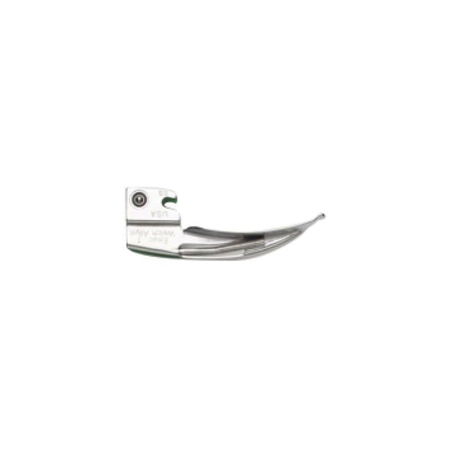 Welch Allyn English Macintosh Fiber Optic Laryngoscope Blade, Halogen, Size 1, L95mm 69211 - A Medi Supplies