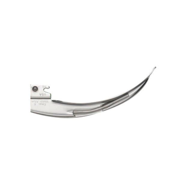 Welch Allyn English Macintosh Fiber Optic Laryngoscope Blade, Halogen, Size 4, L156mm, 69214 - A Medi Supplies