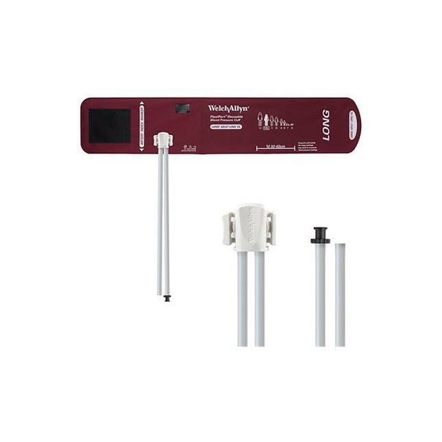 Welch Allyn Flexiport® Blood Pressure Cuff, Two Tube, Tri - Purpose Connector/Empty Tube, Large Adult, Long, REUSE - 12L - 2TP - A Medi Supplies