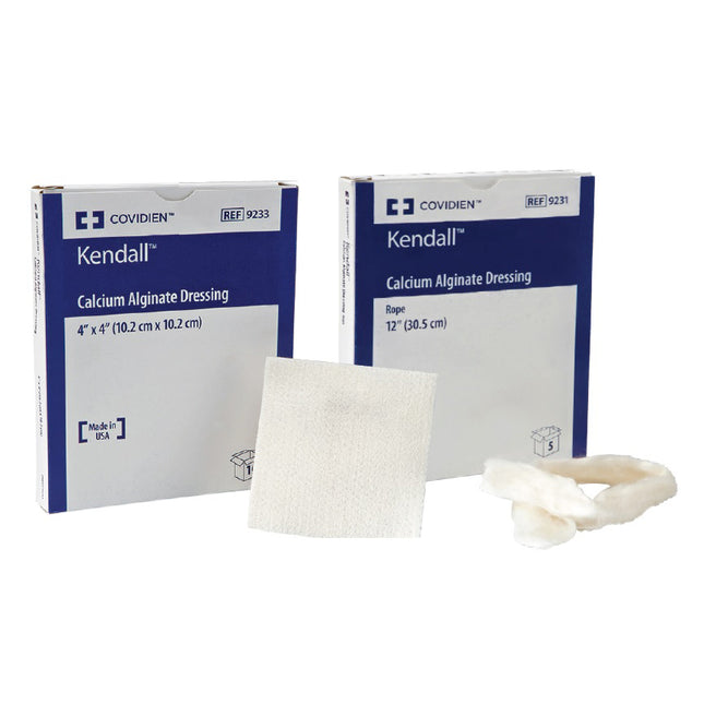 Cardinal Health Kendall Calcium Alginate Dressing, Packing strip, 12 in. (30 cm) 5 each/box, 4 box/case 9231-